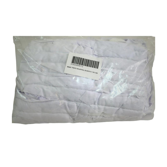 Trapo industrial blanco x 1kg CSA
