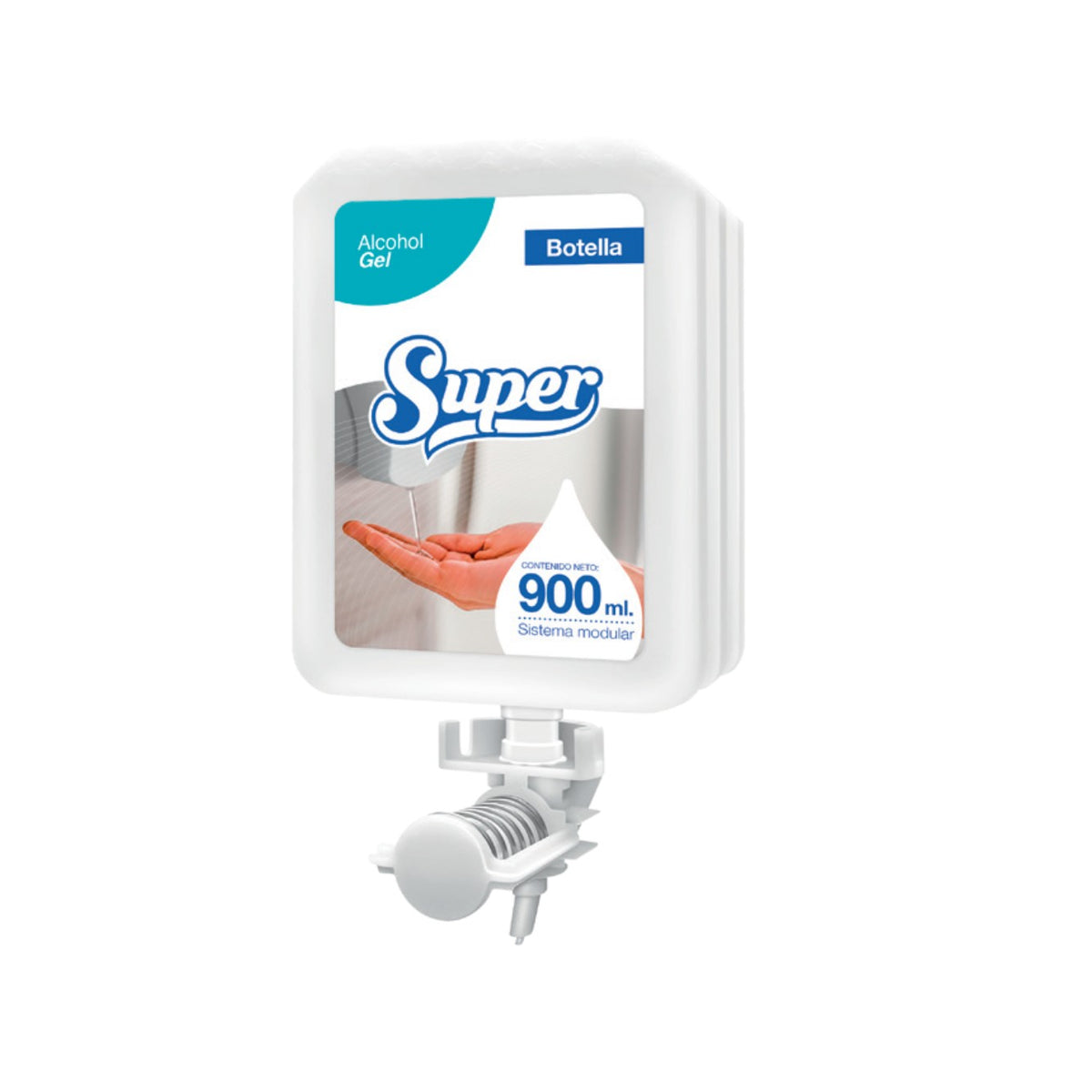 Alcohol gel x 900 ml Super