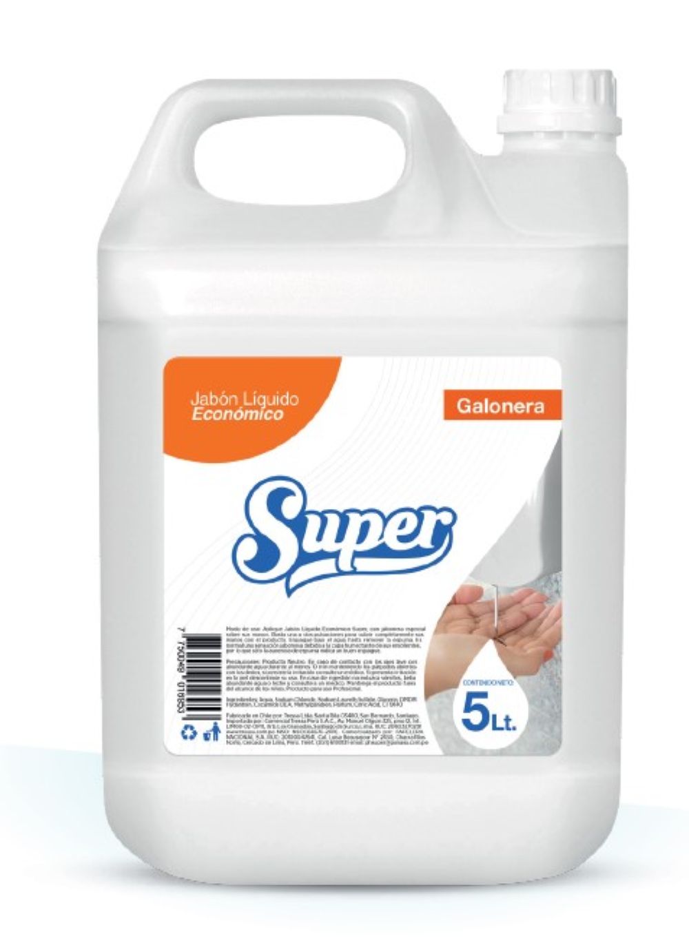 Jabon economico 5 lt Super