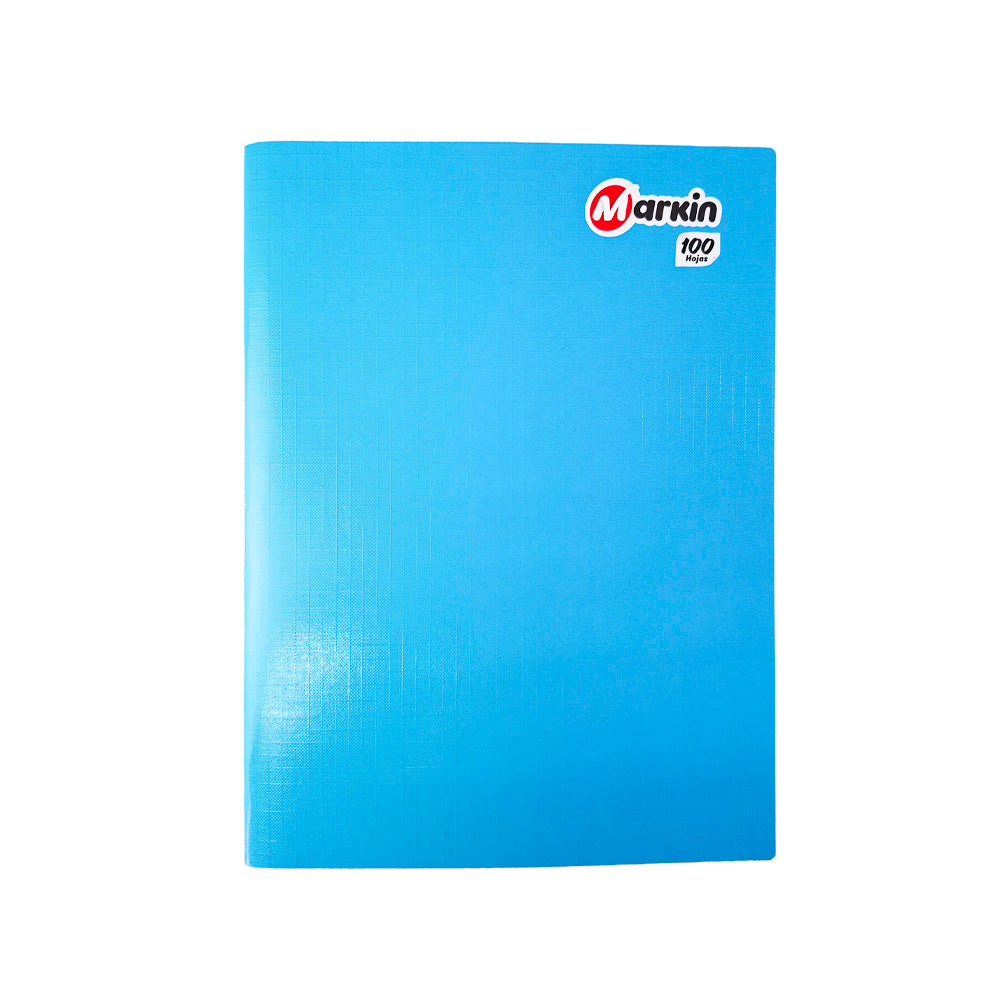 Cuaderno grapado cuadriculado 100 hojas Markin