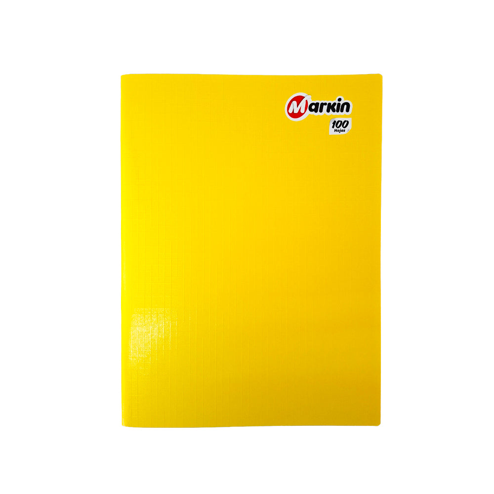 Cuaderno grapado cuadriculado 100 hojas Markin