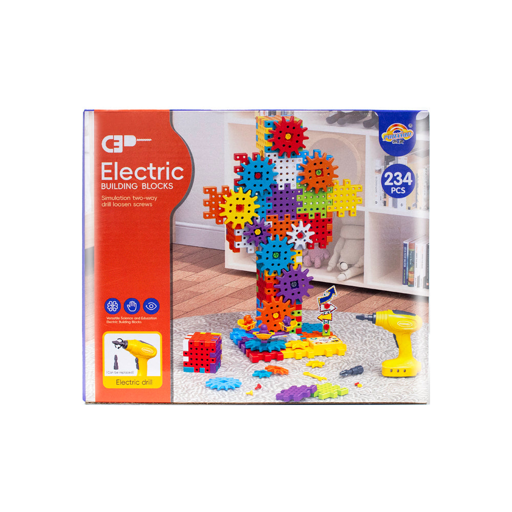 Bloques construcción 234 piezas 26x22 cm