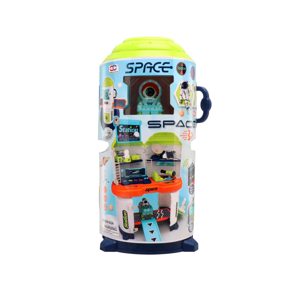 Set maleta espacial 2en1 43x20cm