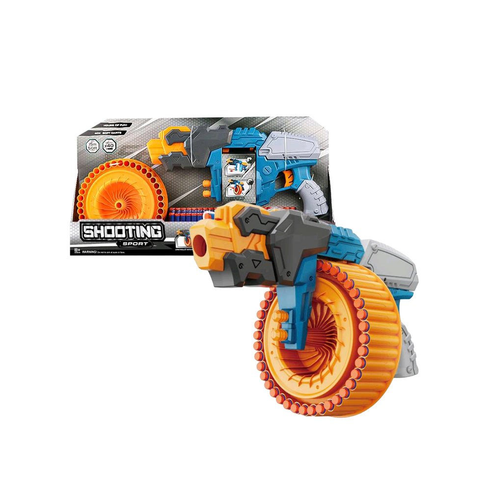 Pistola lanza dardos x 40 und.