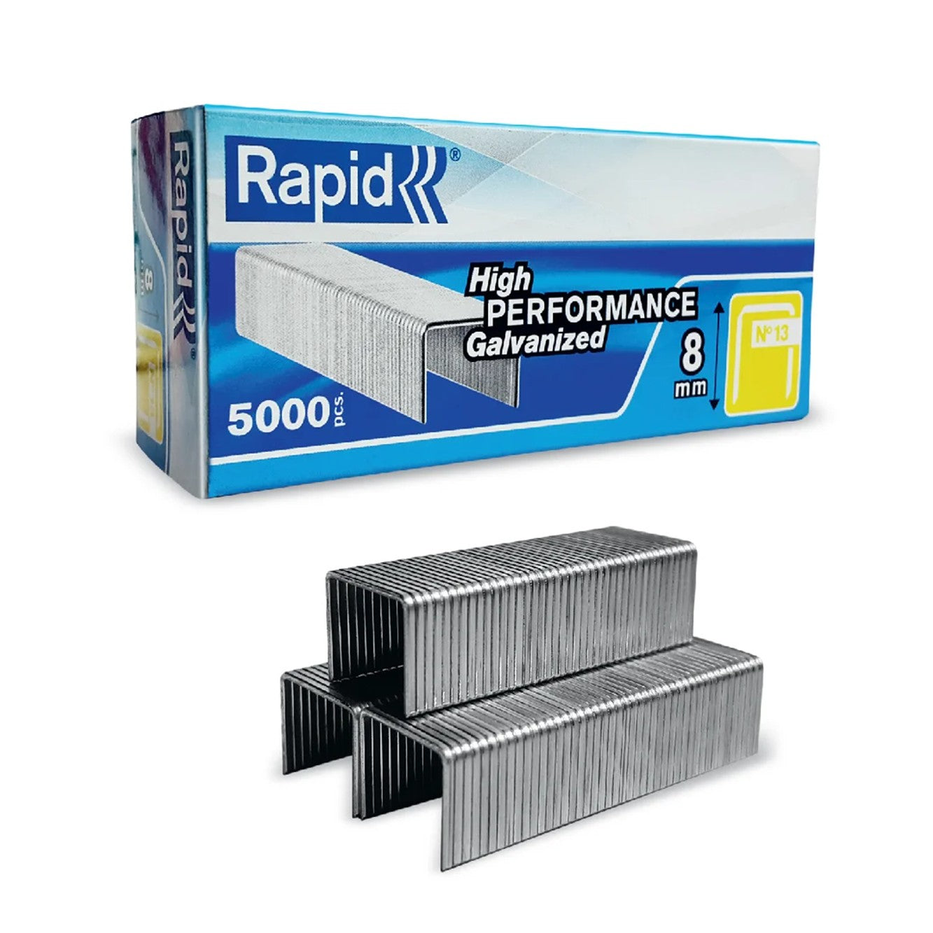 Grapas 13/8 caja x 5000 unidades Rapid