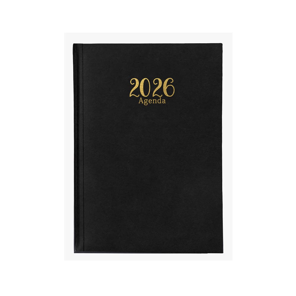 Agenda 2026 Compresso negro Artesco