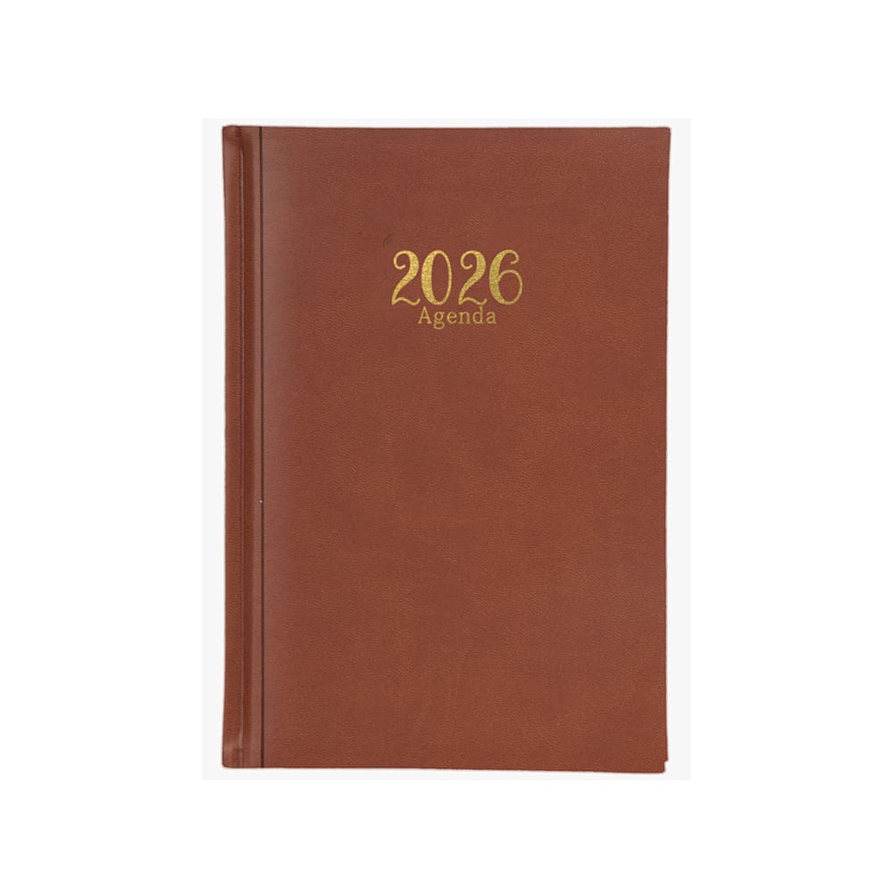 Agenda 2026 Compresso marrón Artesco