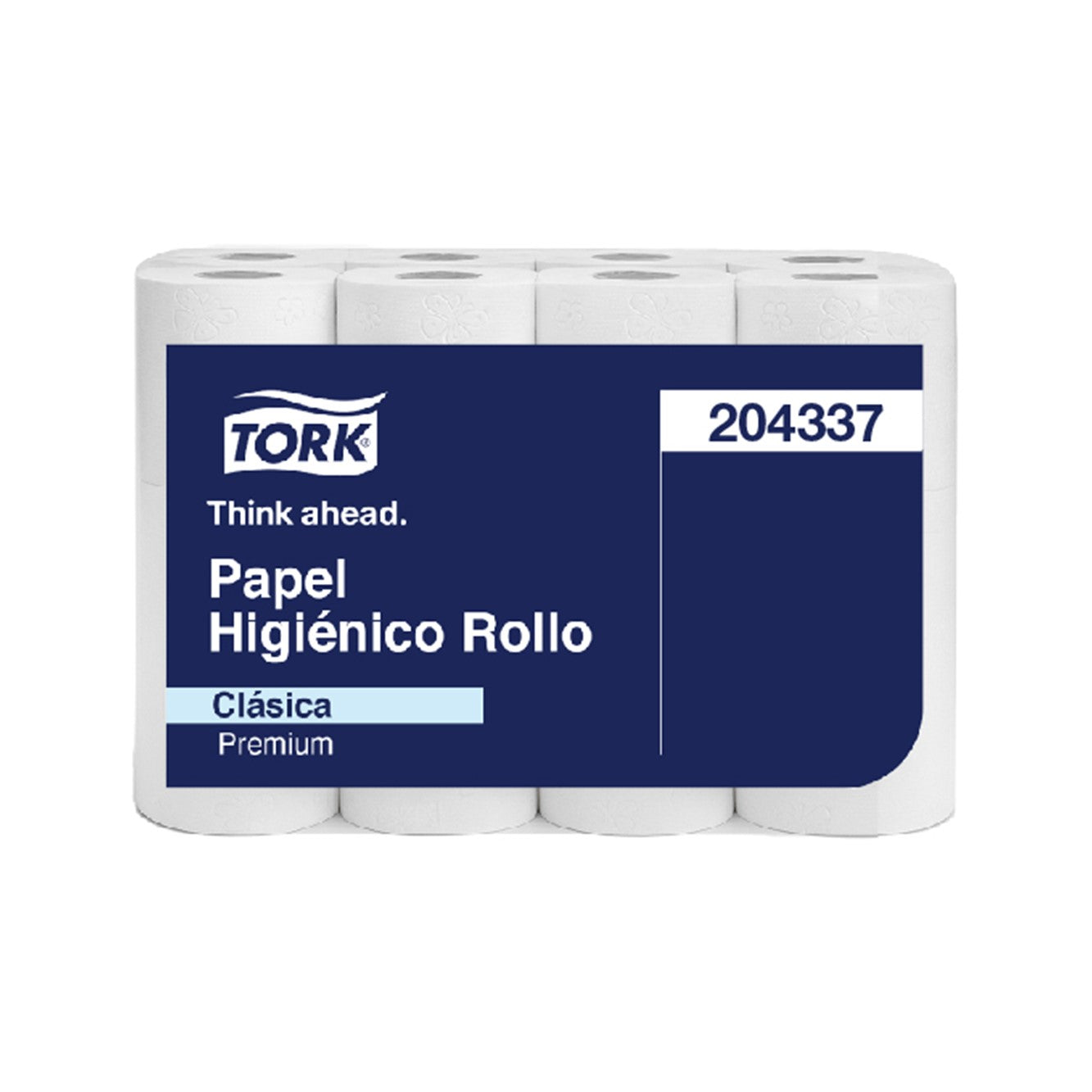 Papel higiénico premium 2 hojas 20 mt x 24 rollos Tork