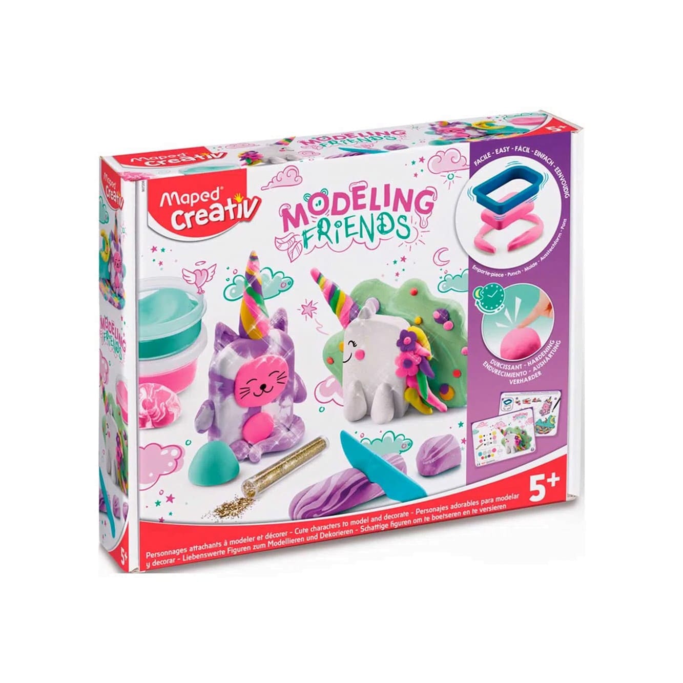 Modeling friends set creativo magico