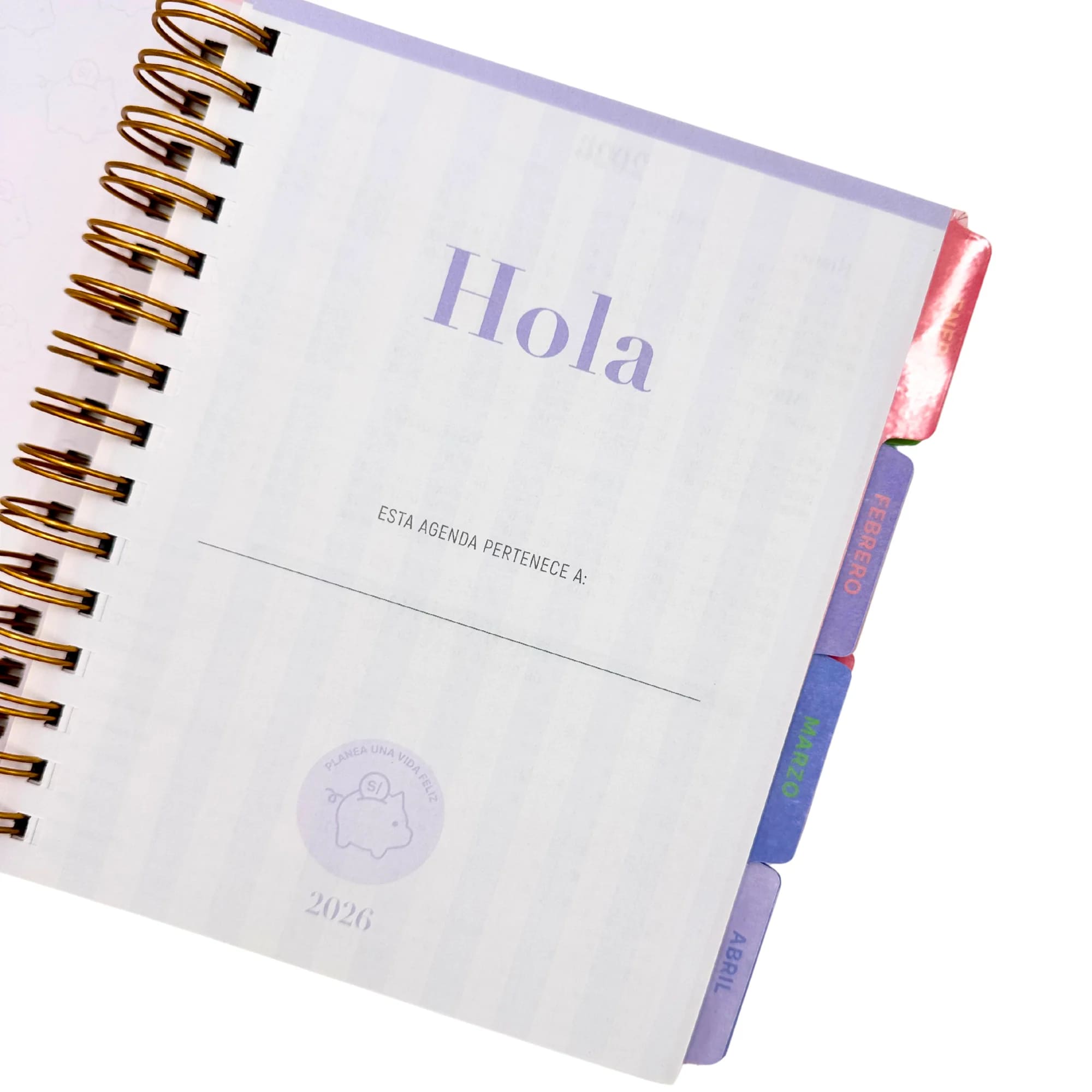 Agenda 2026 pastel financiera Dgnottas