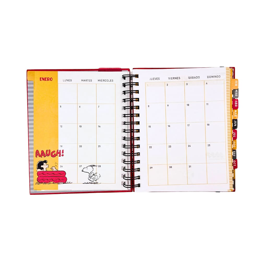 Agenda 2026 Snoopy Peanuts