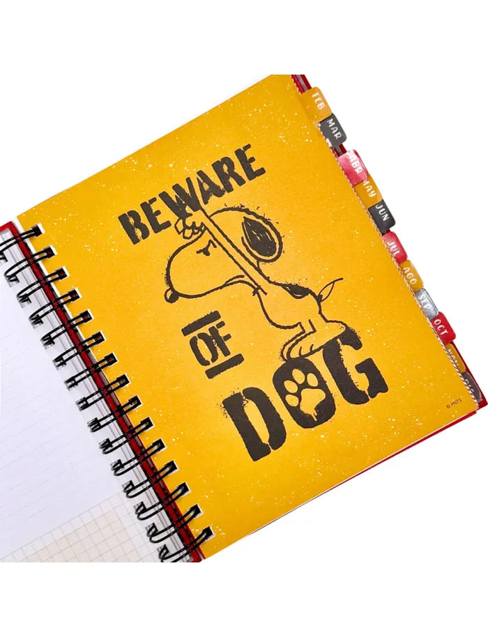 Agenda 2026 Snoopy Peanuts