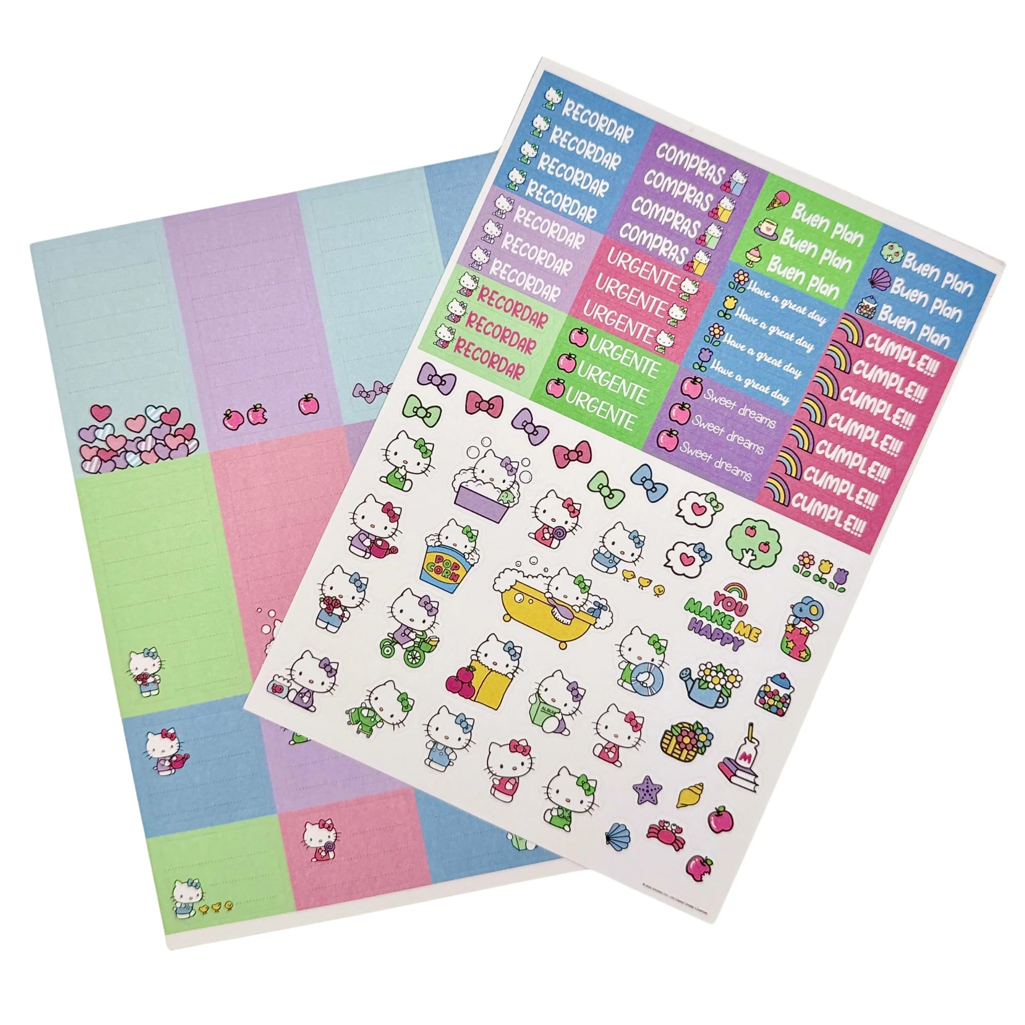 Agenda 2026 Hello Kitty