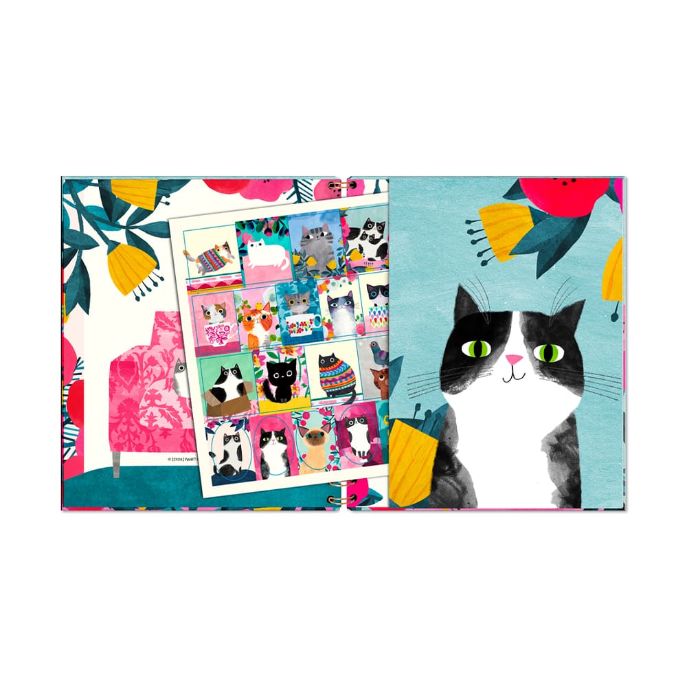 Agenda 2026 Cats escritorio semanal