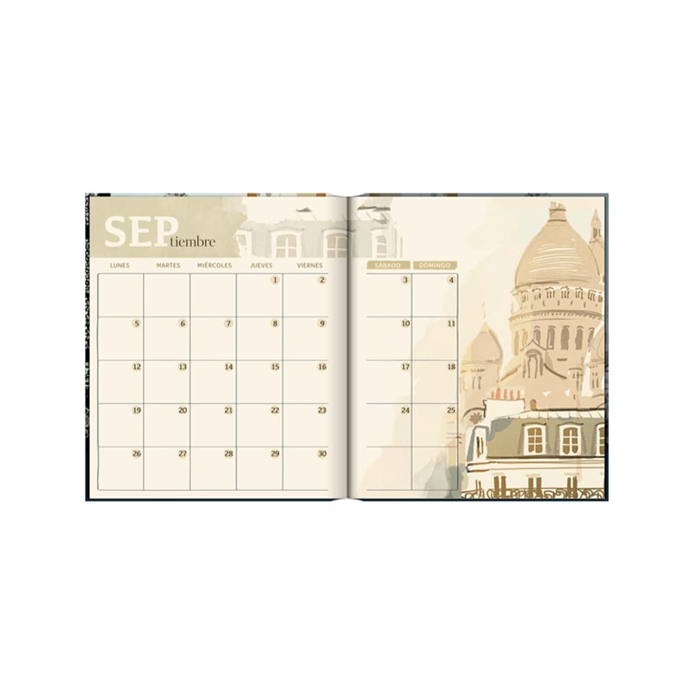 Agenda 2026 Sophie escritorio semanal