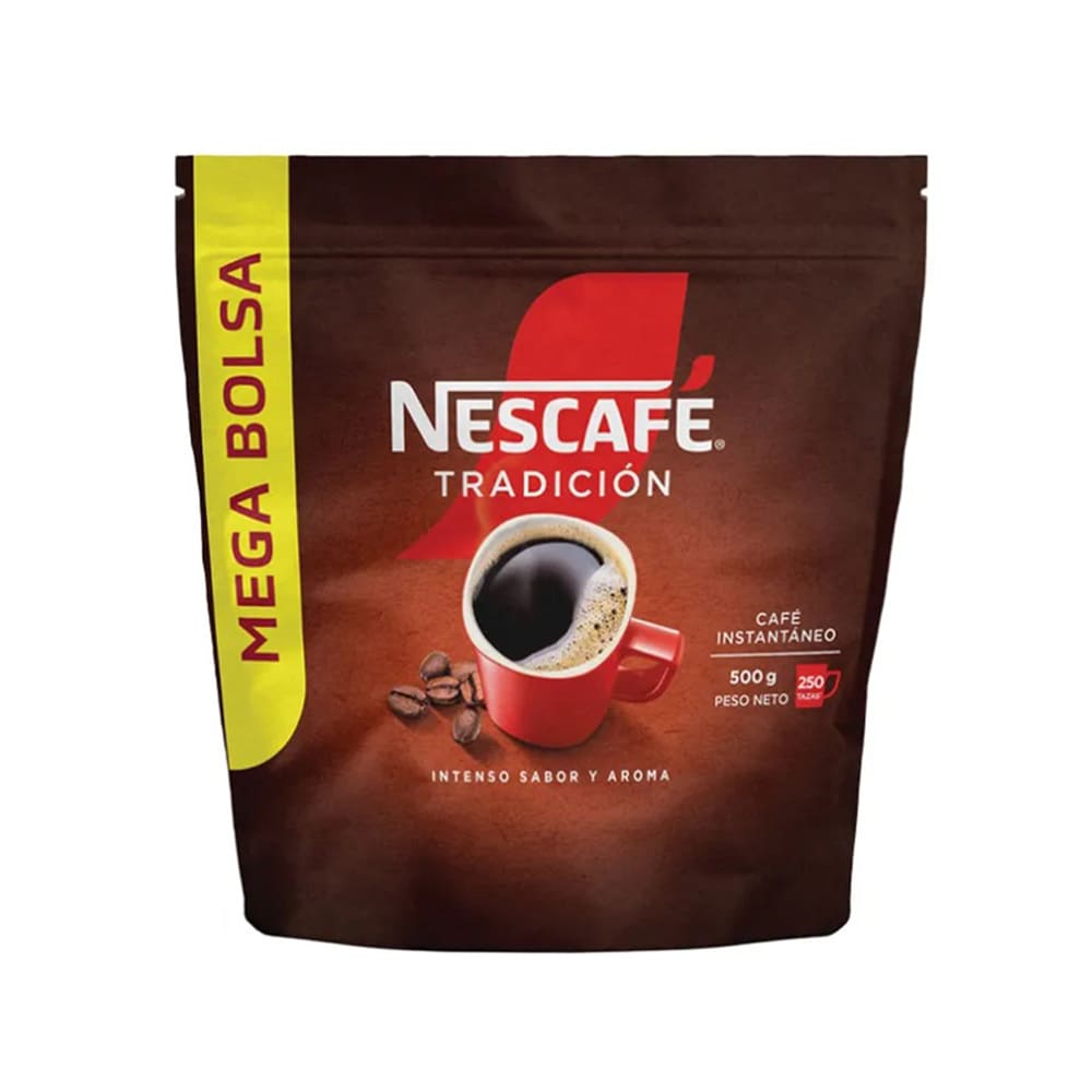 Café instantáneo Tradición doypack 500gr Nescafé