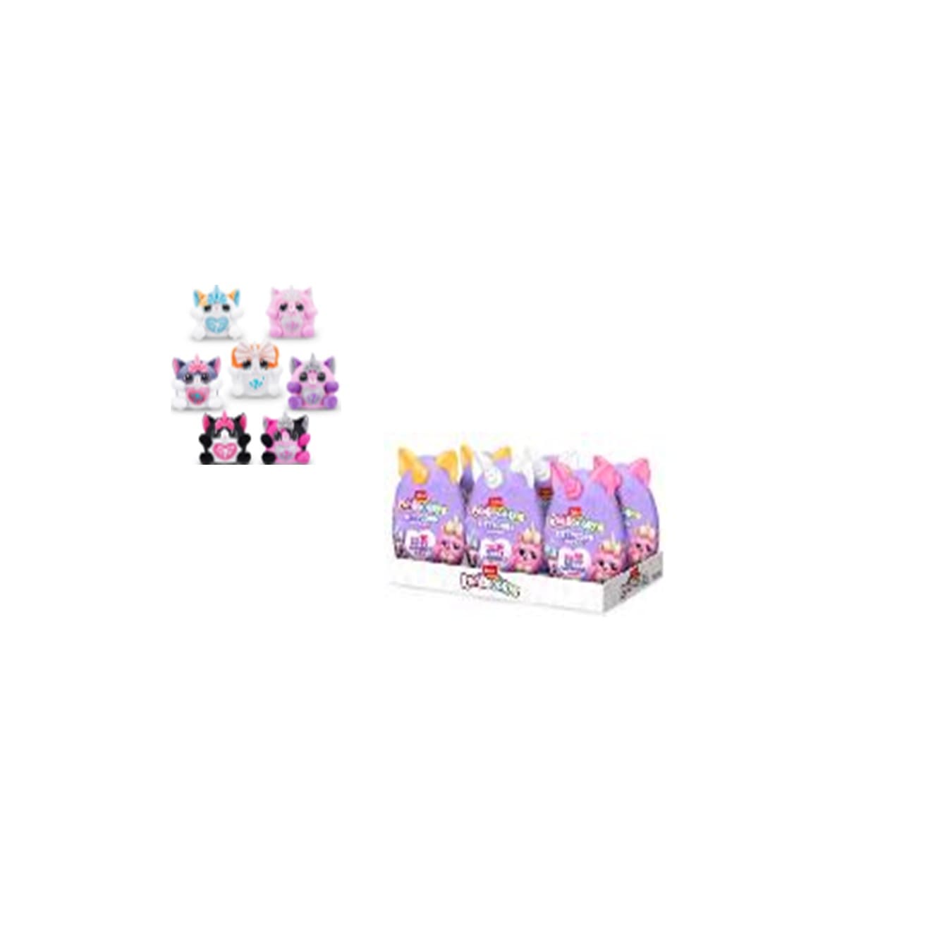 Peluche gato sorpresa rainbocorns