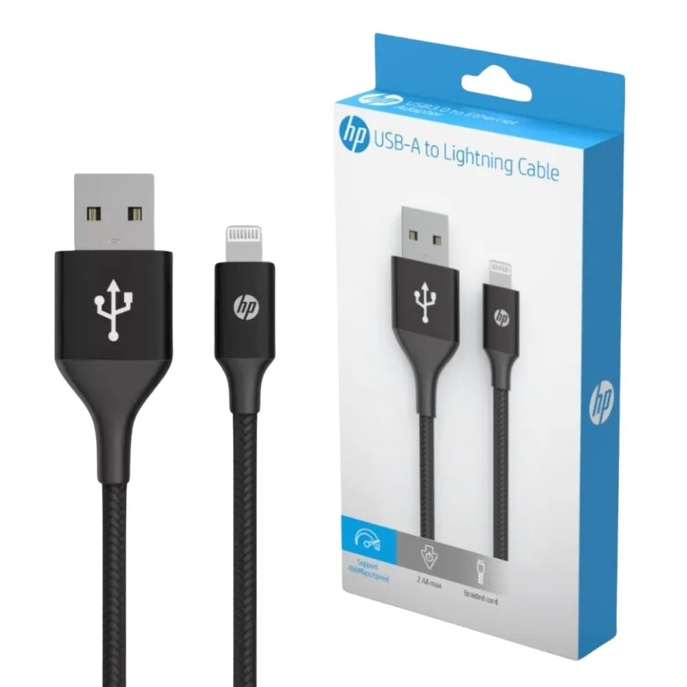 Cable HP USB a a lightning DHC MF100 1m certificado