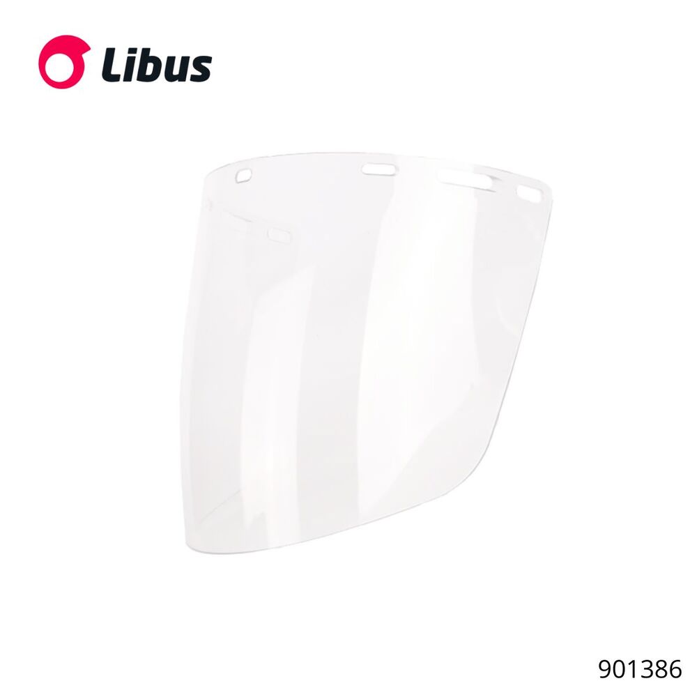 Protector facial burbuja transparente Libus