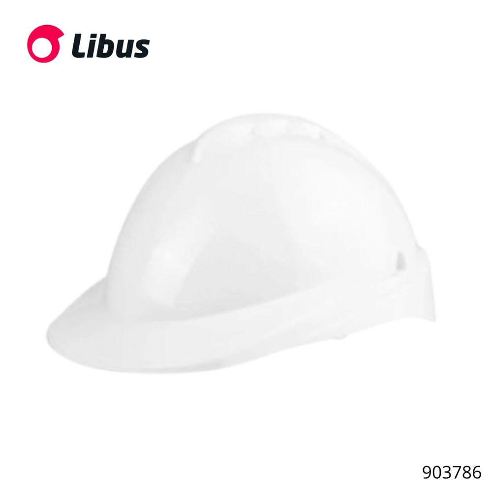 Casco de seguridad blanco sin arnes milenium class sin visor Libus