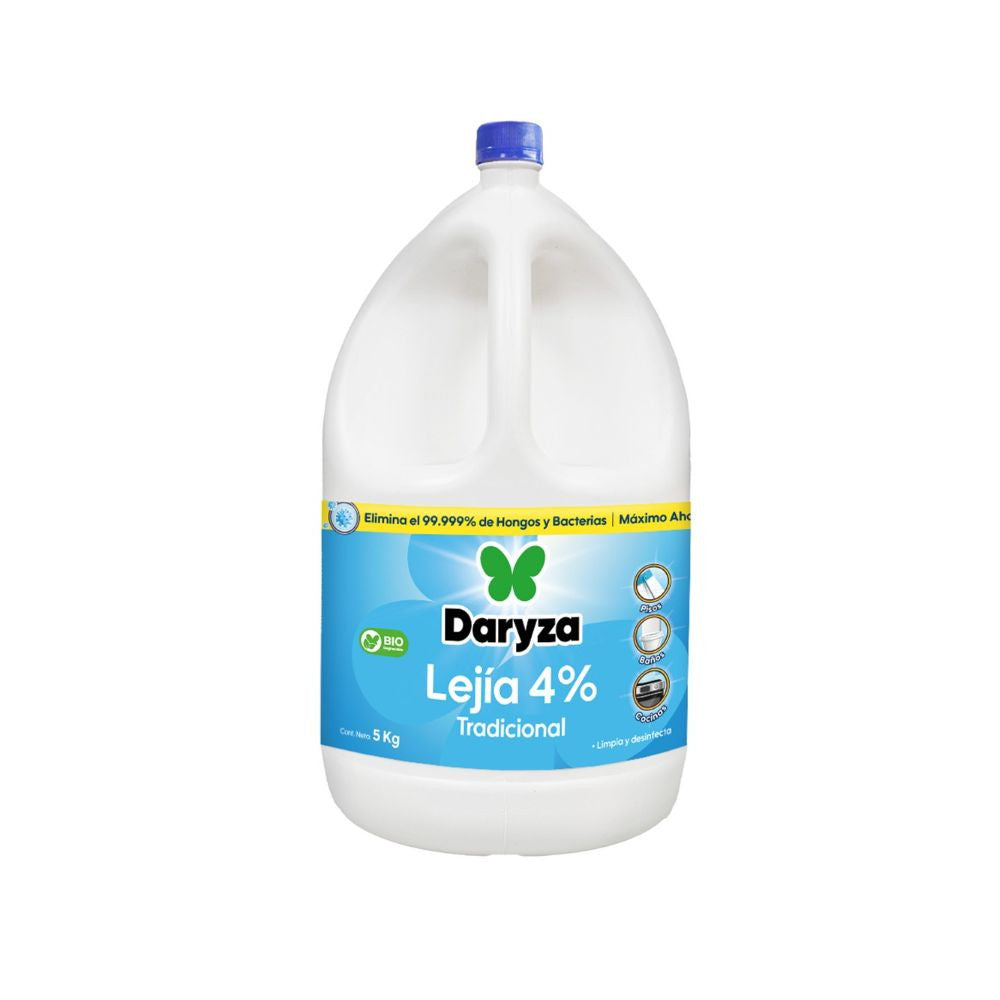 Lejia concentrada 4% tradicional x 5kg Daryza
