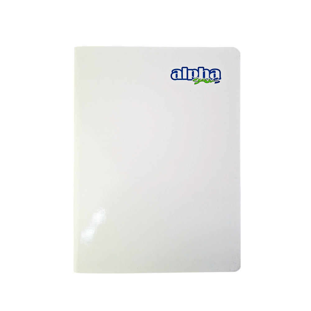 Cuaderno Engrapado cuadriculado A4 80 Hojas Alpha