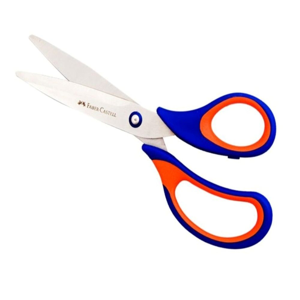 Tijera oficina soft touch 20cm Faber-Castell