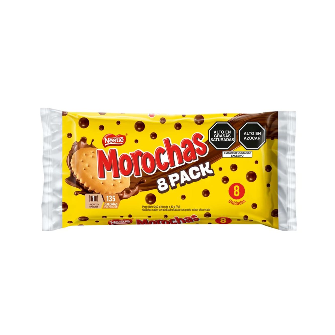Galleta Morochas 30 gr pack x 8 un Nestlé