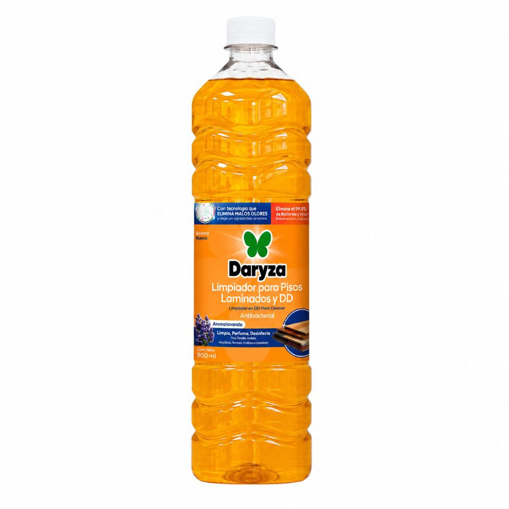 Limpiador de piso laminados y dd lavanda 900 ml Daryza