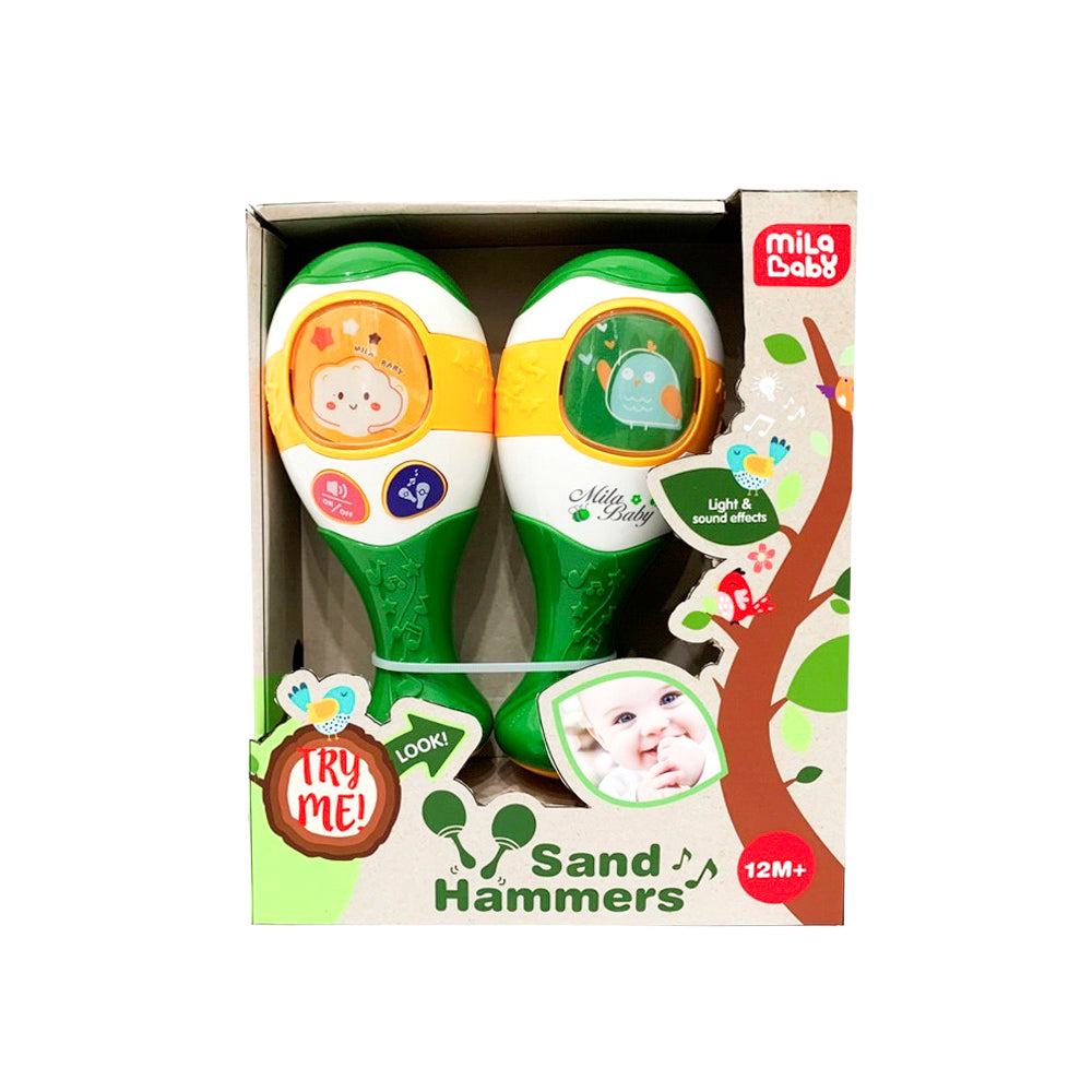 Maracas musicales dual infantil