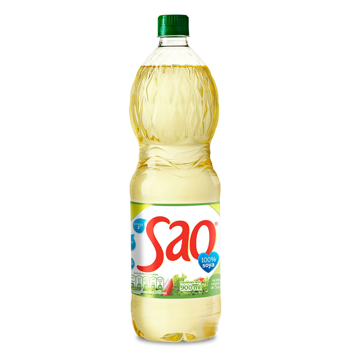 Aceite vegetal 900 ml Sao