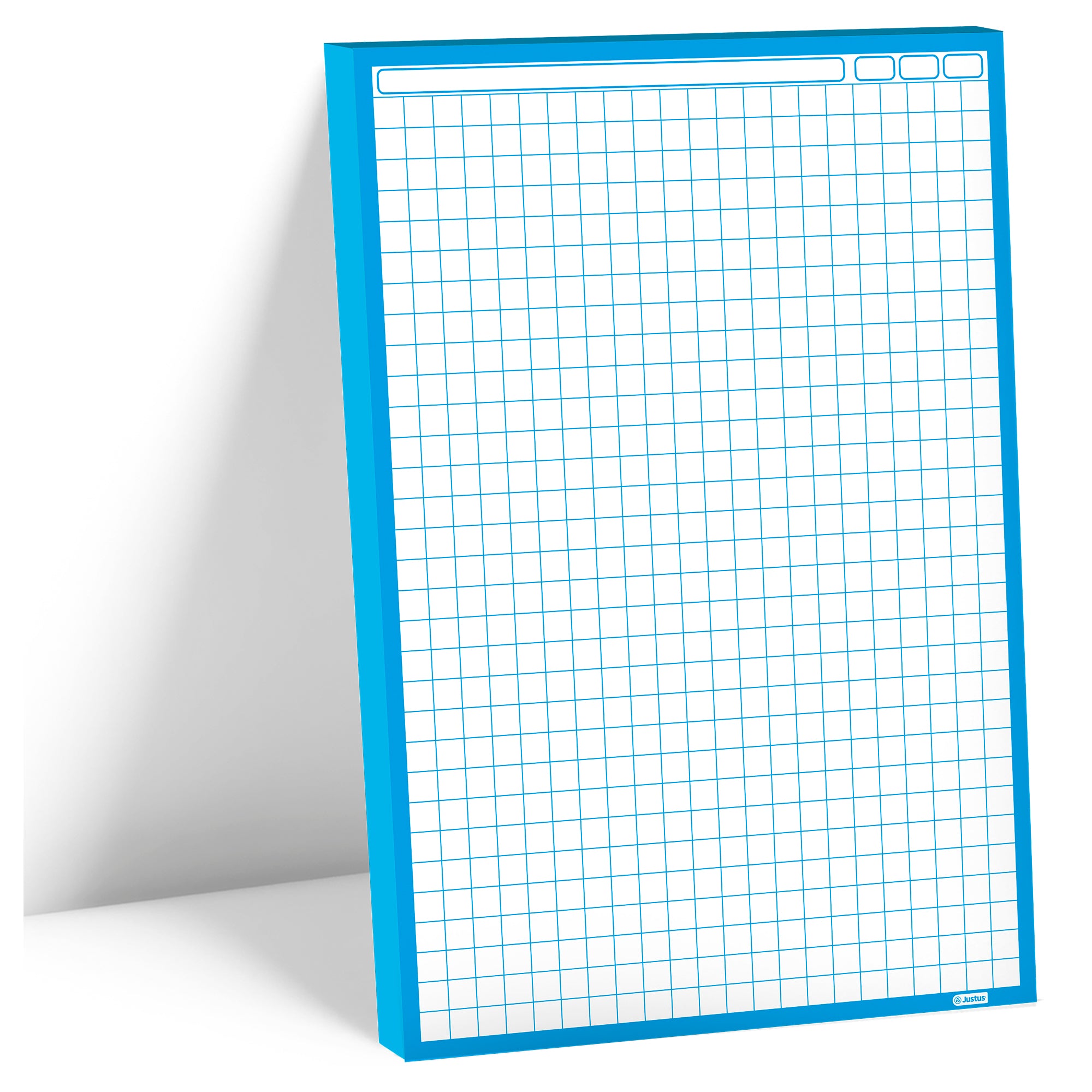 Papelógrafo cuadrimax 2.5x2.5 57x83cm x 500 und 53g Justus