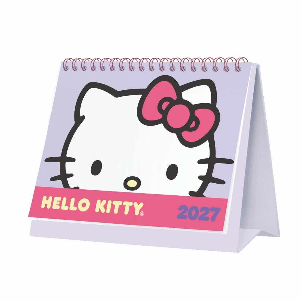 Calendario 2027 escritorio Hello Kitty