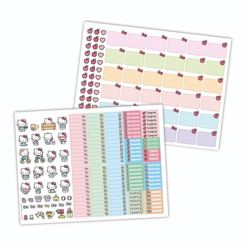 Calendario 2027 escritorio Hello Kitty