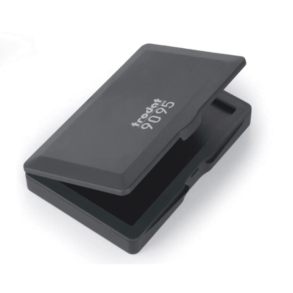 Tampo dactilar rectangular 11x7cm Modelo 9095 negro Trodat