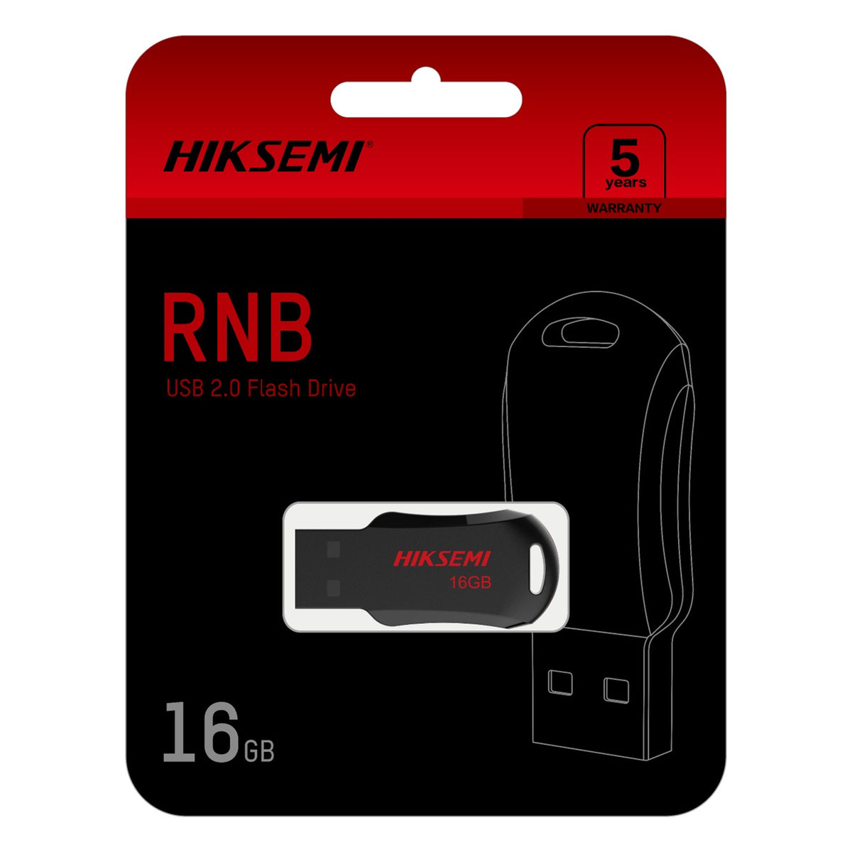 Memoria USB Hiksemi 16GB M200R 2.0