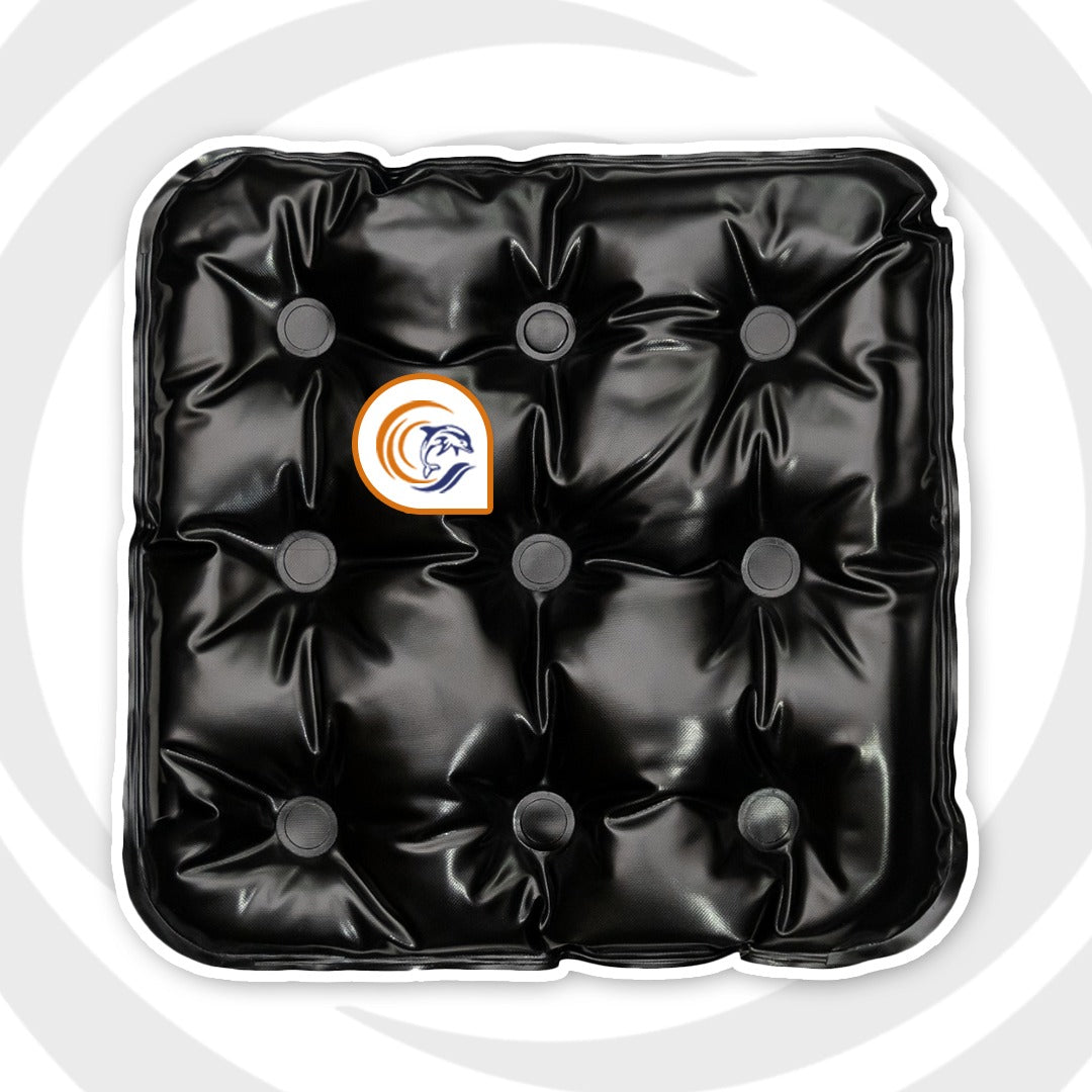 Cojín asiento glass negro con gel