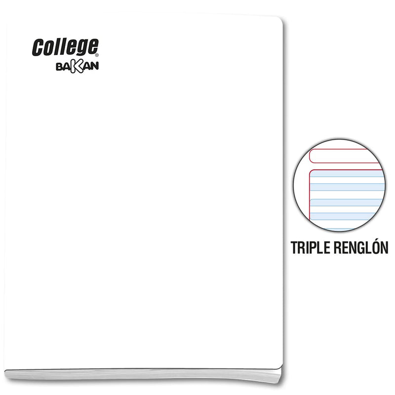 Cuadernos triple renglón al mejor precio - Ofimarket