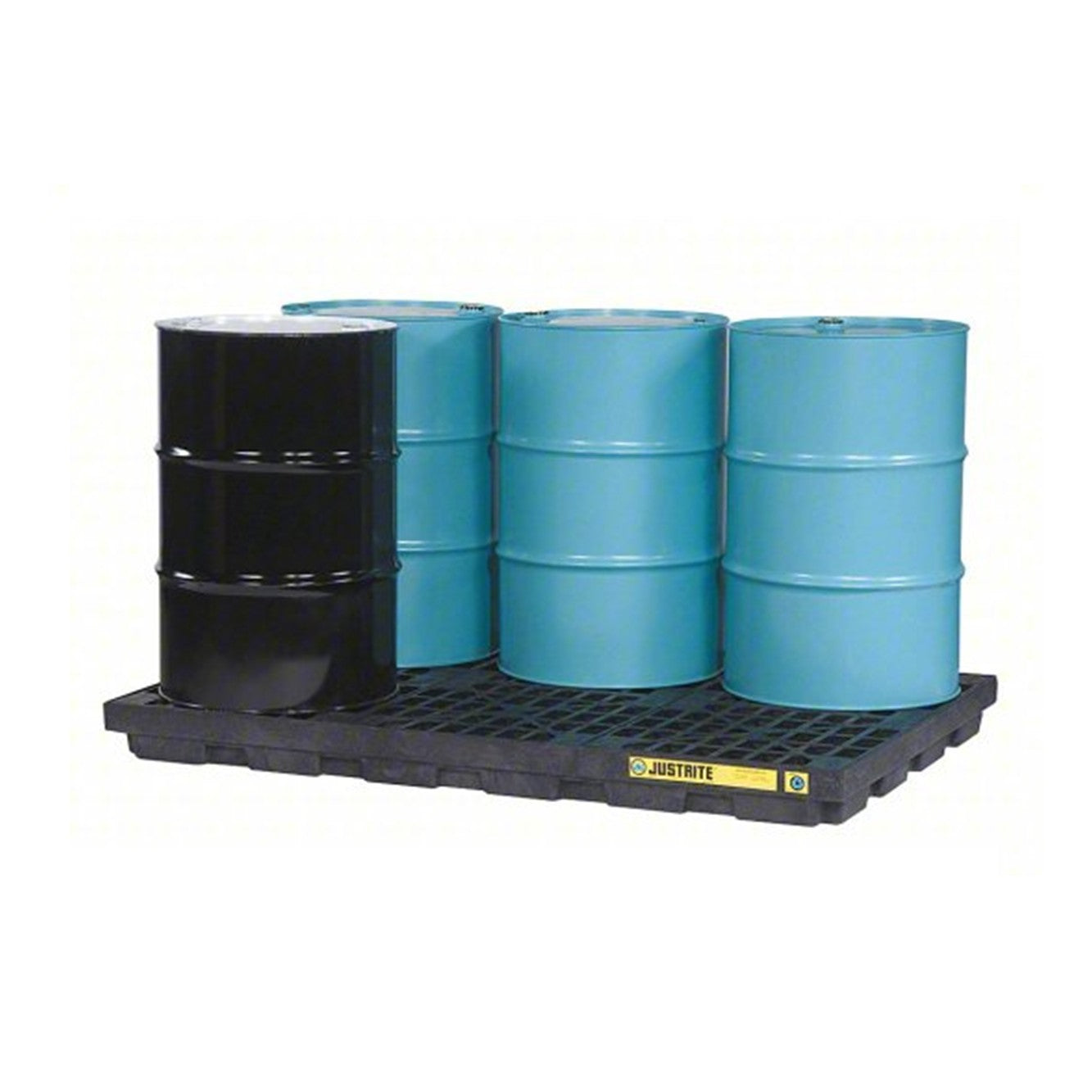Bandeja antiderrames para 6 cilindros, 73 galones Justrite 28659