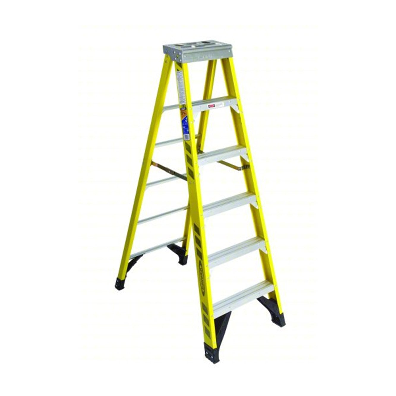 Escalera tijera de fibra de vidrio 5 pasos Werner 7306