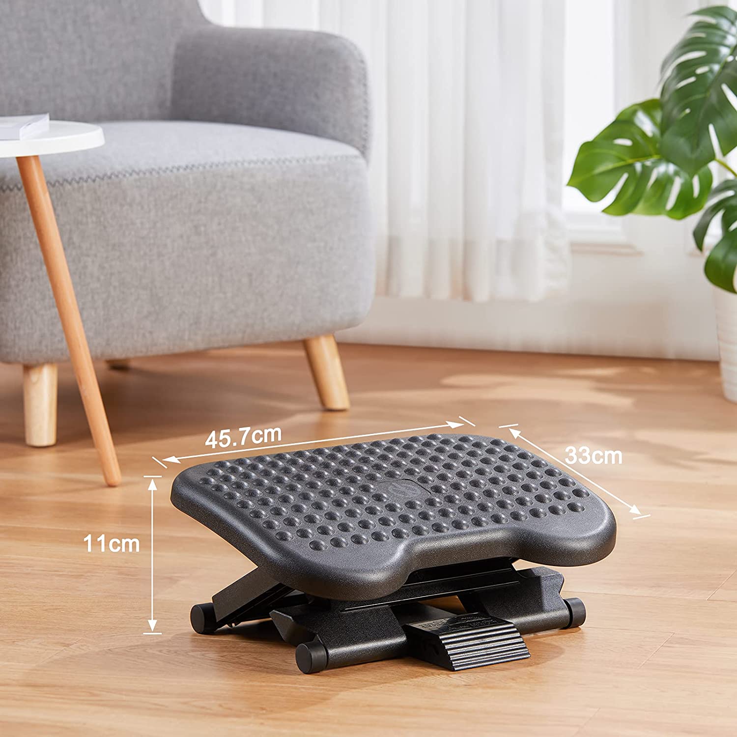 Apoya pies ajustable 11 x 33 x 45 cm Hanma