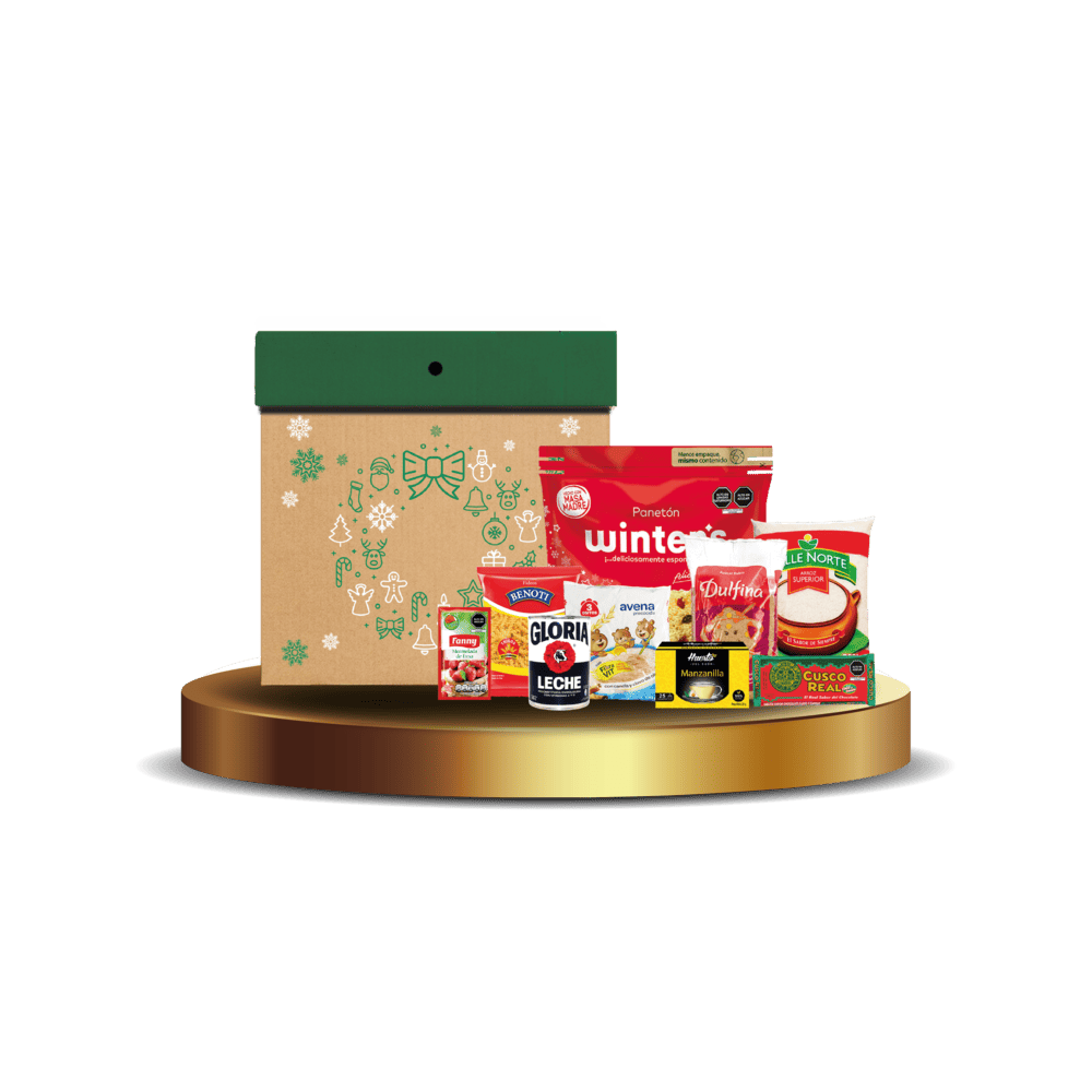 Caja navideña Noche Buena 2025