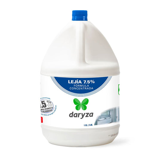 Lejia concentrada 7.5% galón 3.8 lt daryza