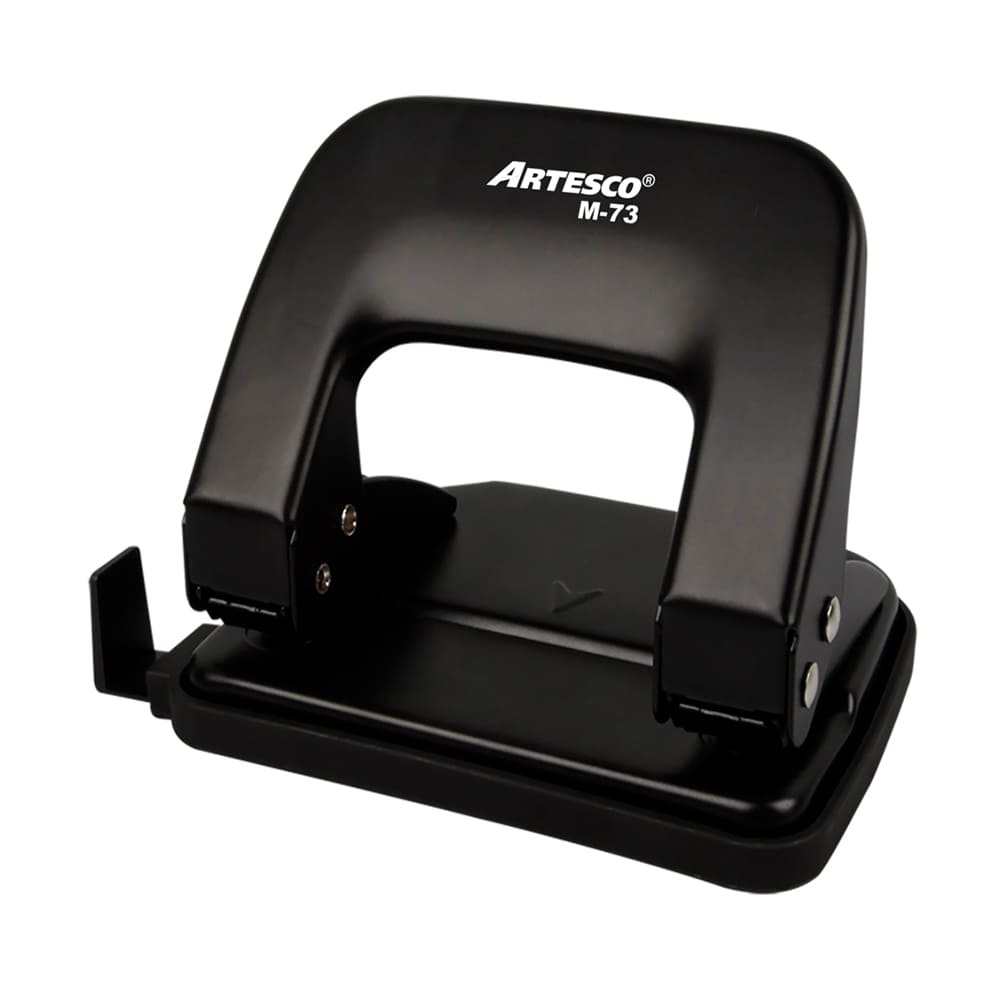 Perforador m-73 color negro 20 hojas Artesco