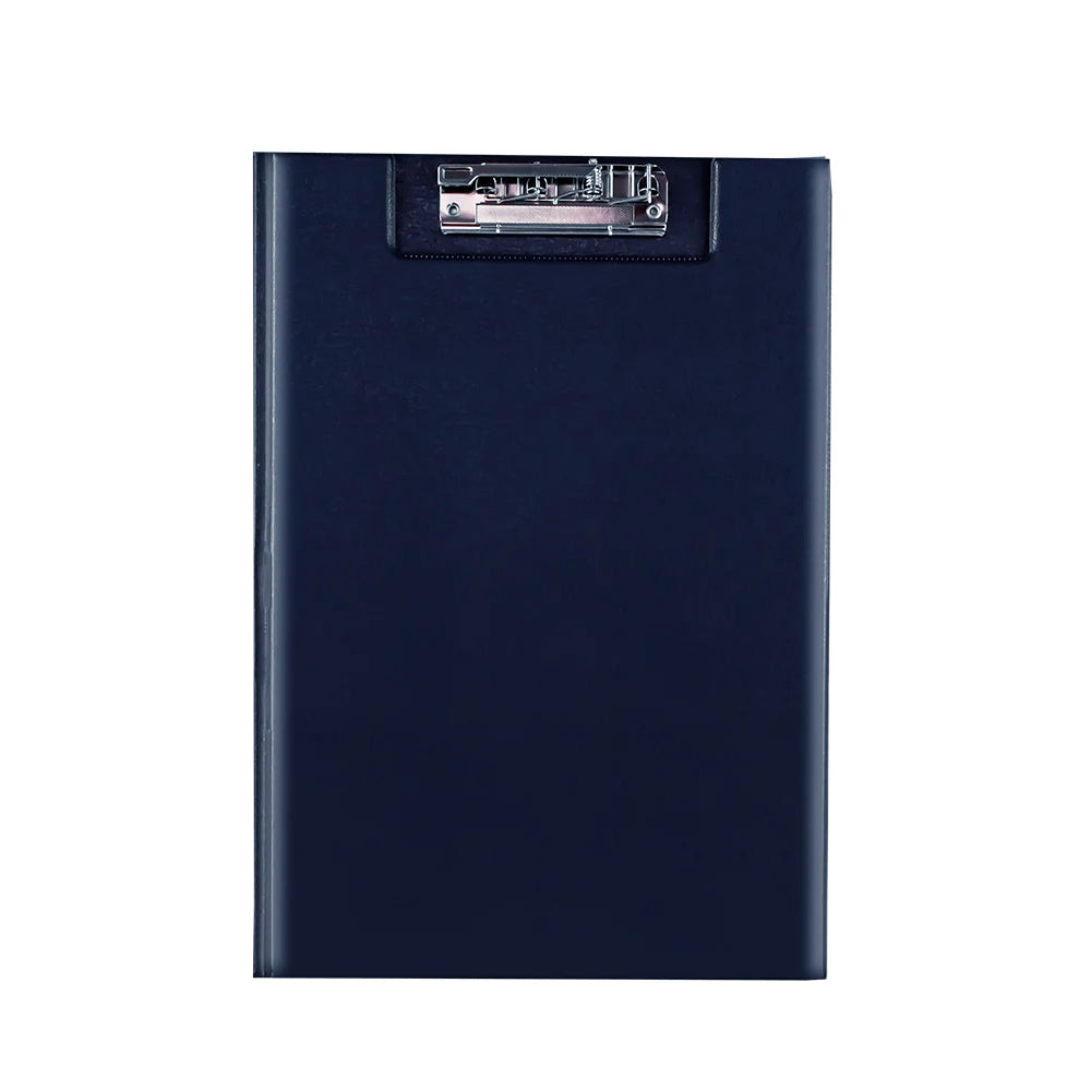 Folder doble tapa con sujetador superior azul Artesco