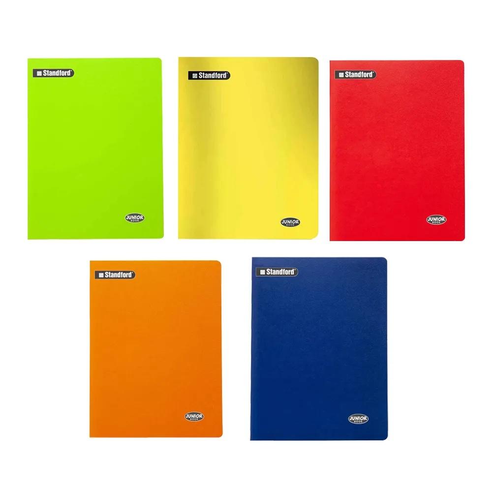 Cuaderno engrapado cuadriculado A4x88 hojas solido Junior book Standford