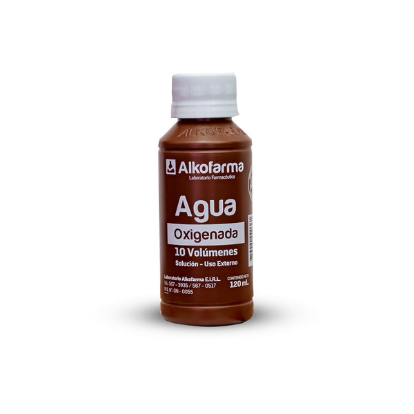 Agua Oxigenada 120ml Alkofarma