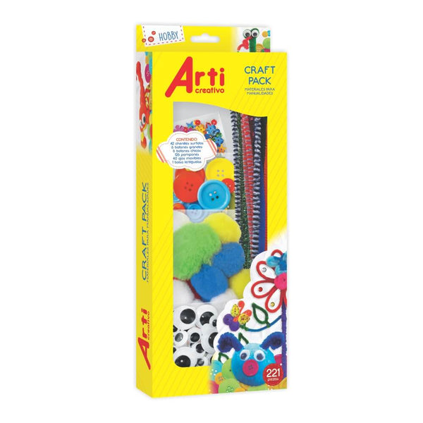 Set para manualidades craft pack Arti Creativo
