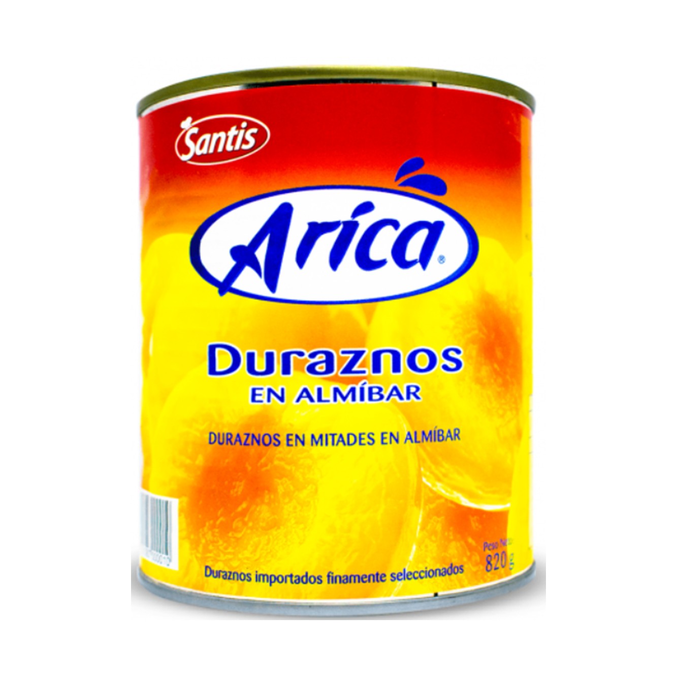 Durazno en mitades x 820 gr Arica
