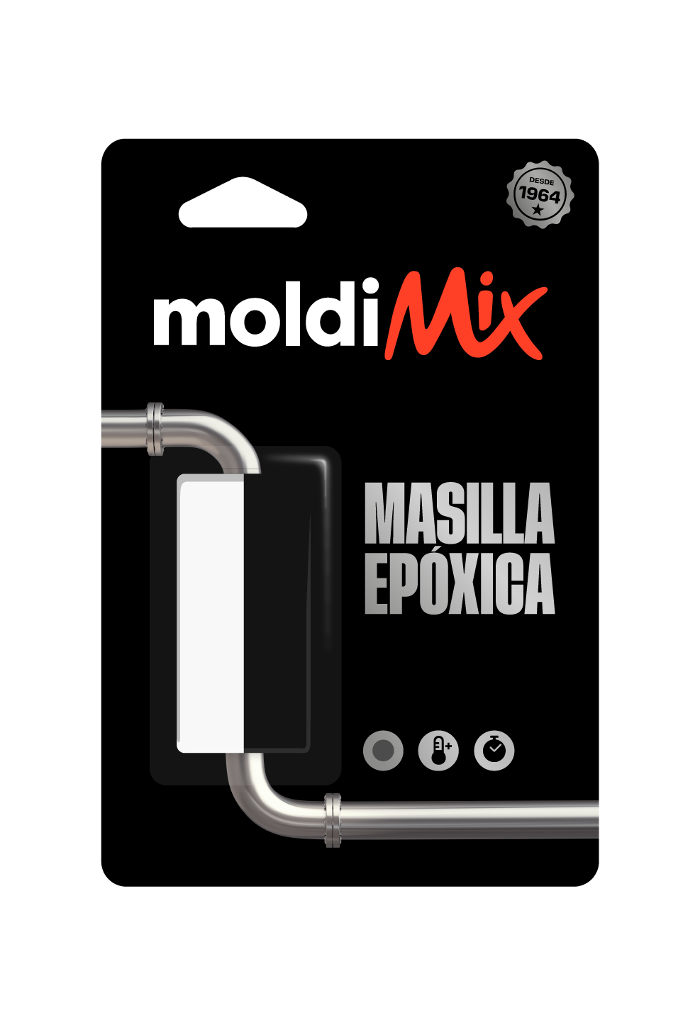 Masilla moldimix gris